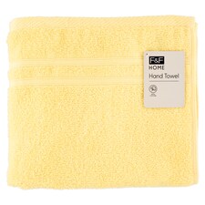 F&F Home Yellow ručník 50 x 90 cm