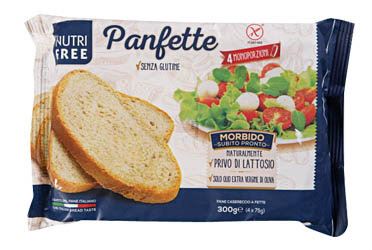 NUTRIFREE Chléb bezlepkový balený krájený 4 x 75 g