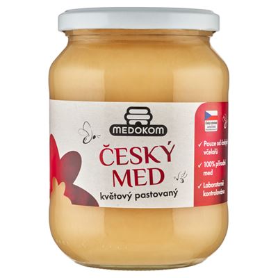 MEDOKOM Český med pastovaný 900 g