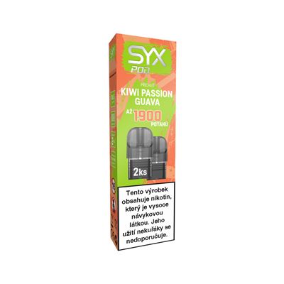SYX Pod Kiwi, Passion Fruit, Guava kolek R/U 5 ks