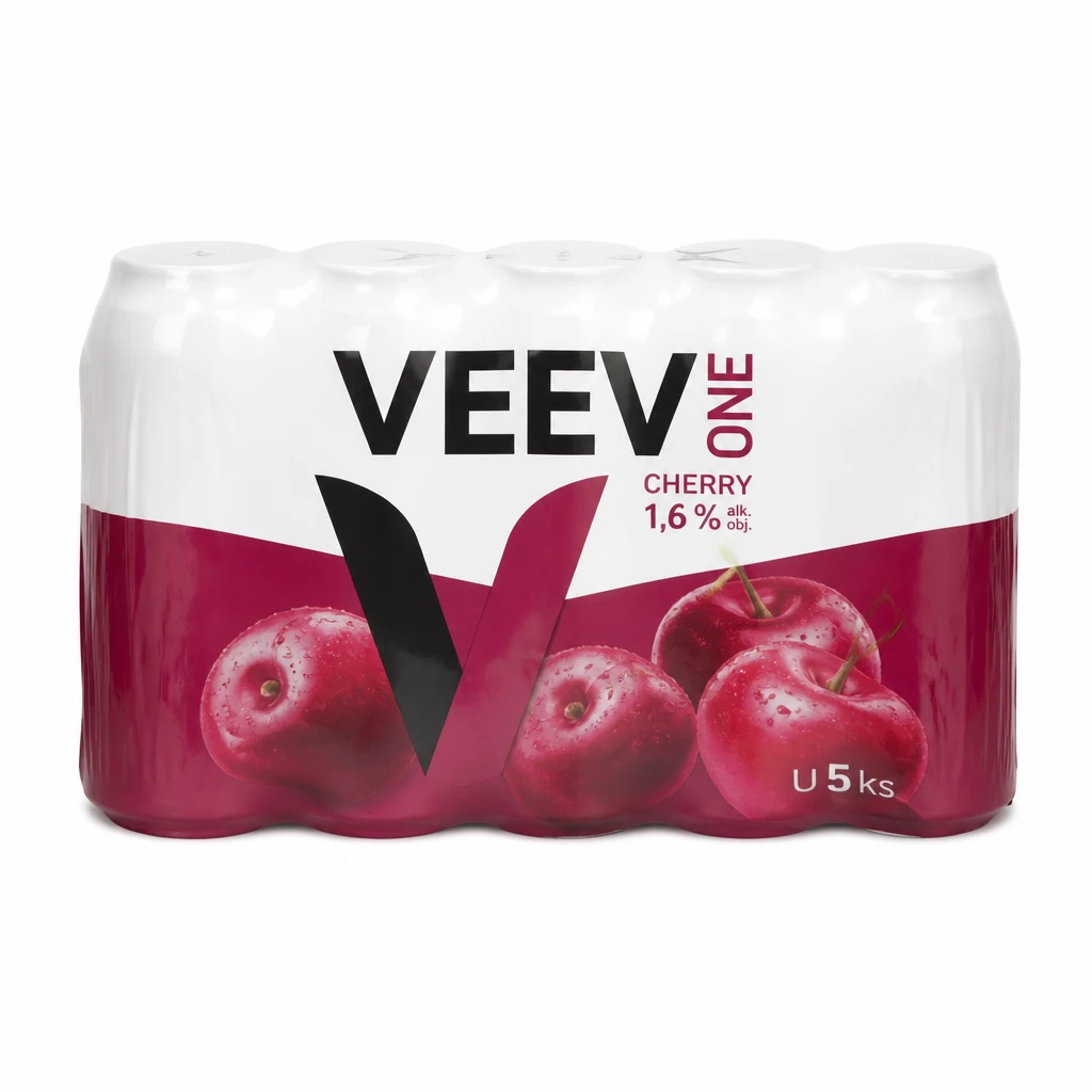 VEEV ONE Cherry 1,6 % kolek U 5 ks