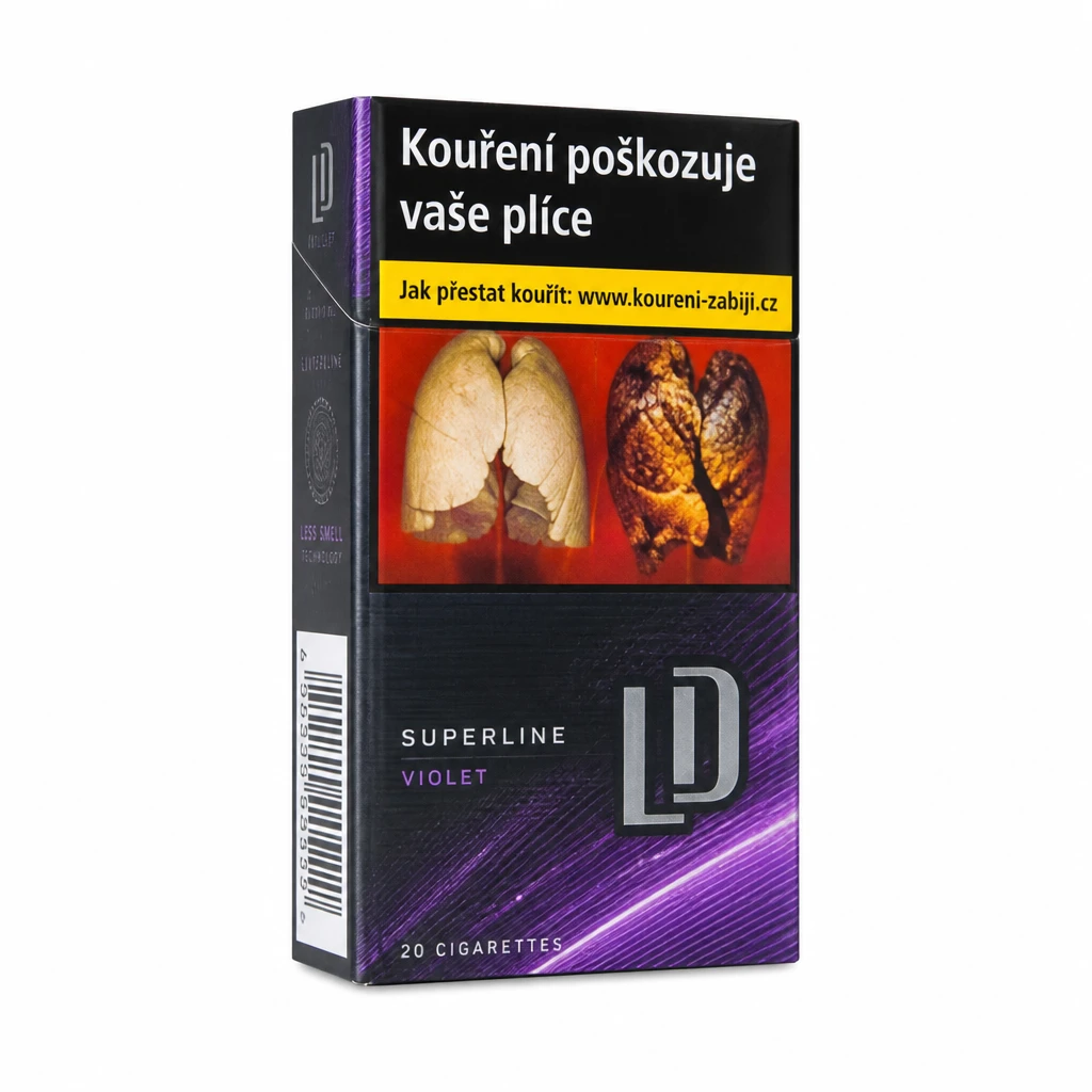 LD Superline Violet slim tvrdé bal. 10 krab. 20 ks kolek U 167 VO cena