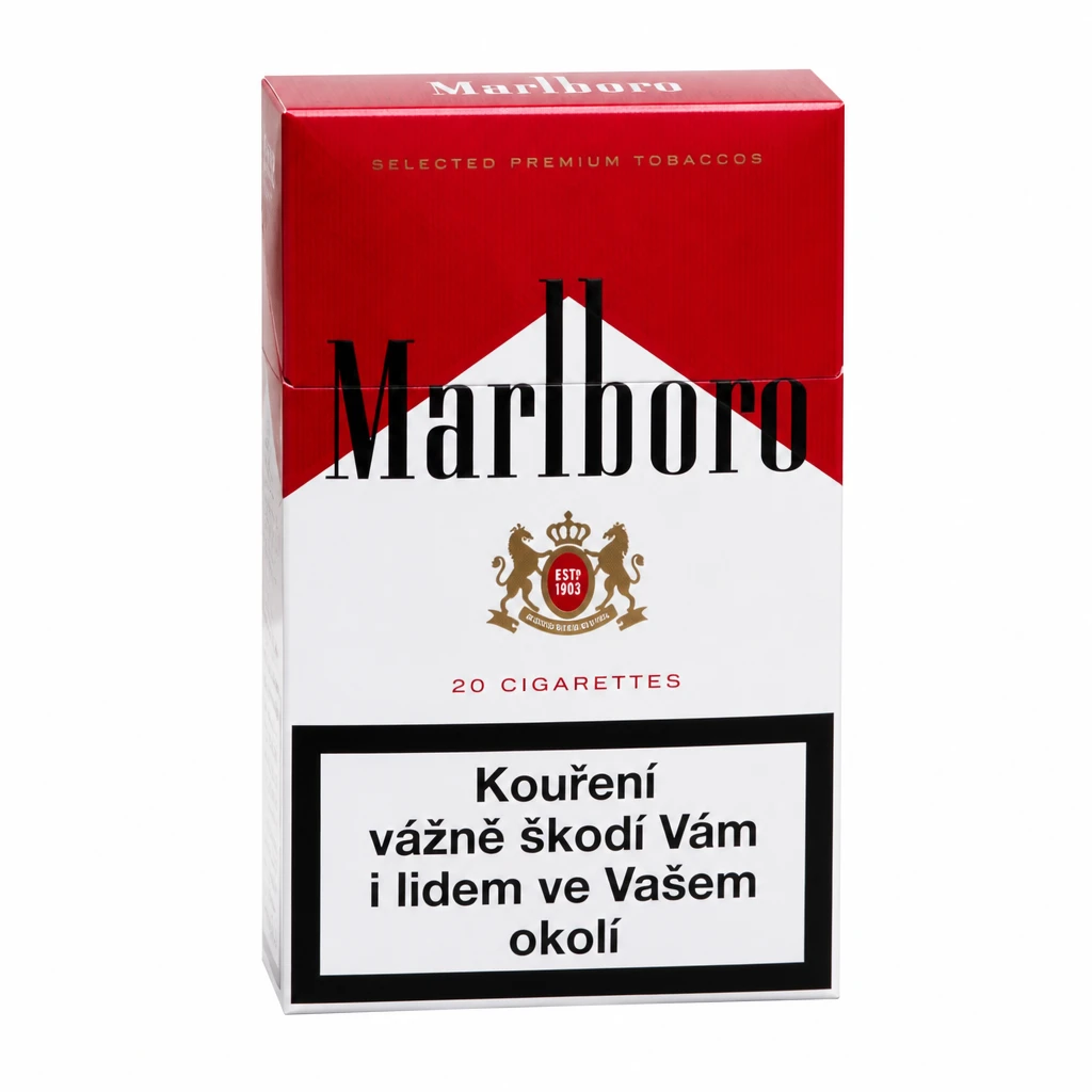 Marlboro Red 3.5 king size tvrdé bal. 10 krab. 20 ks kolek U 184 Kč VO cena