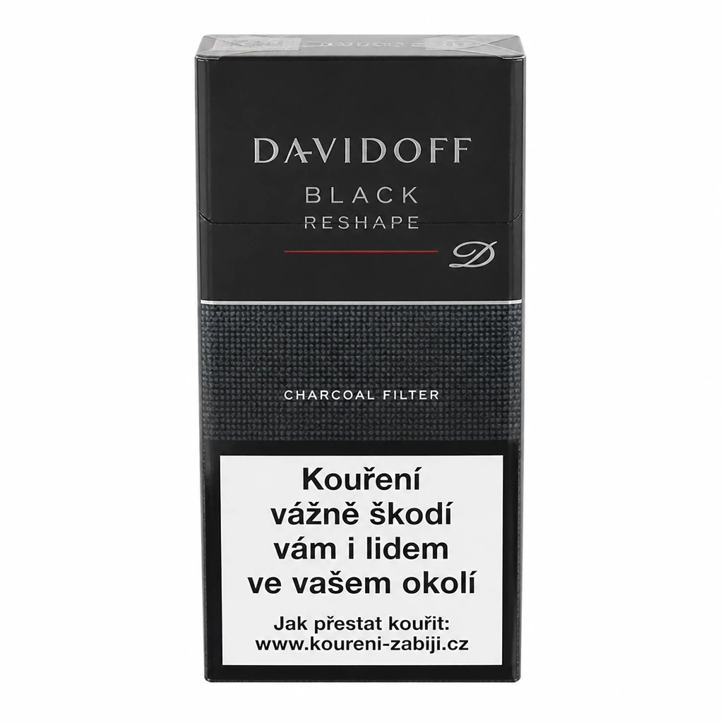 Davidoff Black Reshape king size tvrdé bal. 10 krab. 20 ks kolek U 175 Kč VO cena