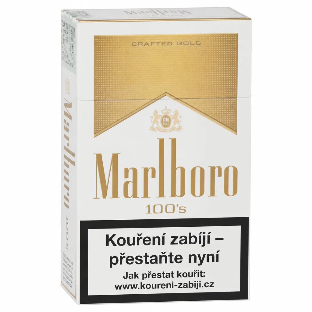 Marlboro Crafted Gold 100 dlouhé tvrdé bal. 10 krab. 20 ks kolek U 166 Kč VO cena
