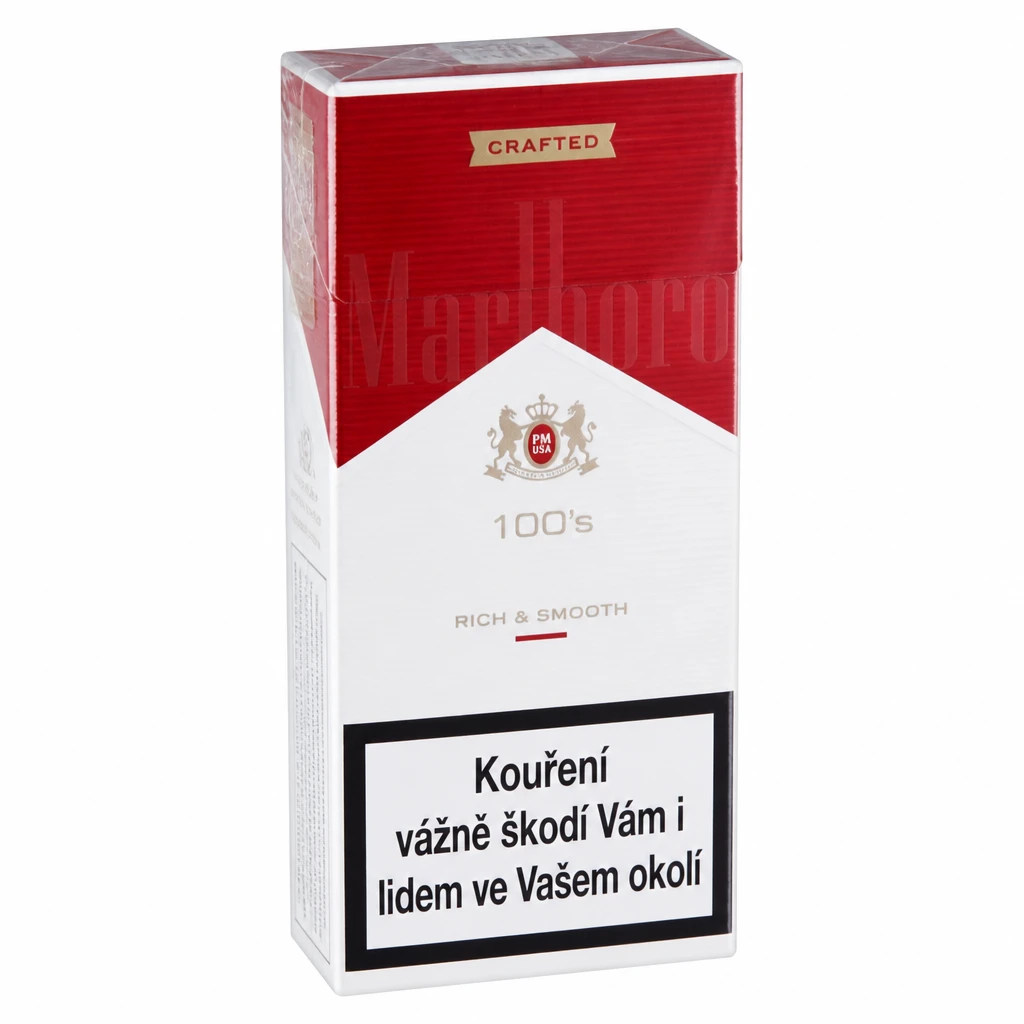 Marlboro Crafted Red 100 dlouhé tvrdé bal. 10 krab. 20 ks kolek U 166 Kč VO cena