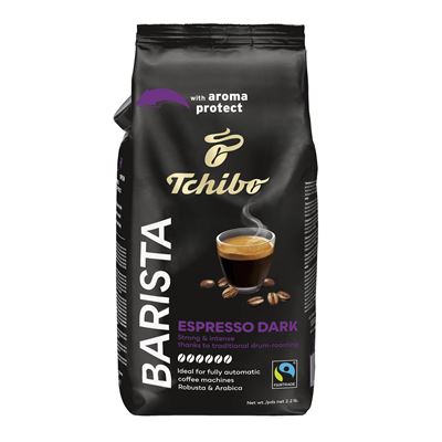 Tchibo Barista Dark Roast káva zrno 1 kg