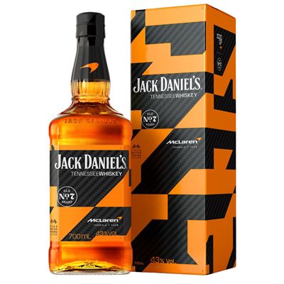 JACK DANIEL'S MCLAREN4 43% 700 ml
