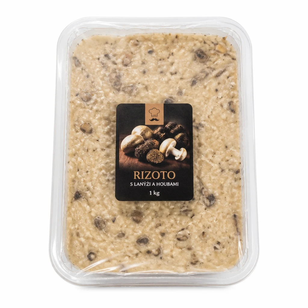 Rizoto s lanýži a houbami chlaz. 1 kg