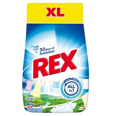 REX Amazonia Freshness XL prášek na praní (50 praní)