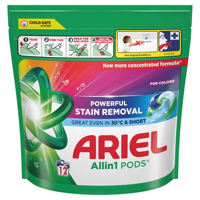 ARIEL Color kapsle na praní 12 ks