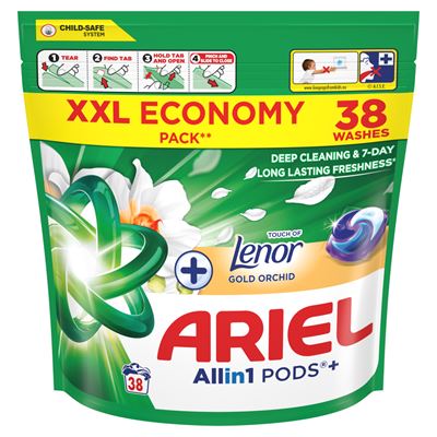 ARIEL Gold Orchid kapsle na praní (38 praní)