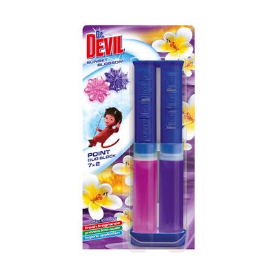 Dr. DEVIL Point WC block Sunset 65 ml