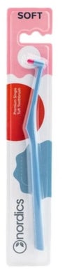 NORDICS Zubní kartáček Premium jednosvazkový Soft Blue