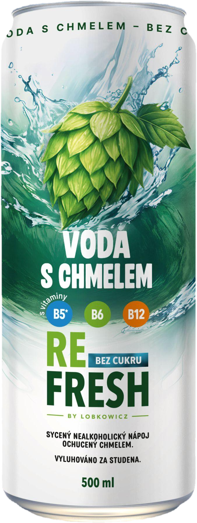 Lobkowicz Refresh Voda s chmelem