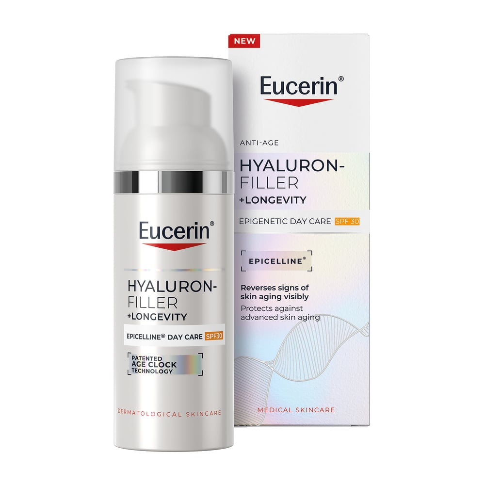 EUCERIN HYALURON-FILLER+LONGEVITY EPIGENETIC denní krém SPF 30 50ml