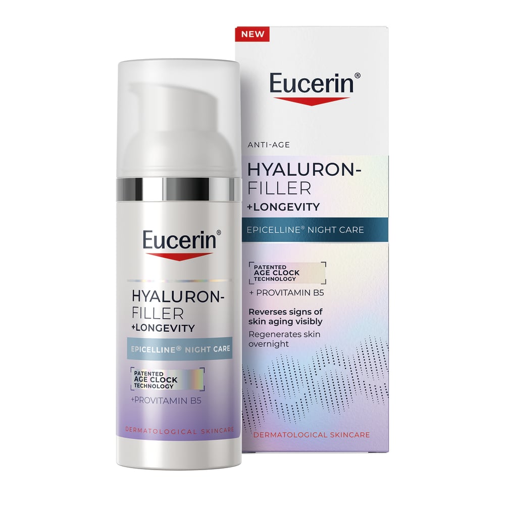 EUCERIN HYALURON-FILLER LONGEVITY EPIGENETIC noční krém 50 ml