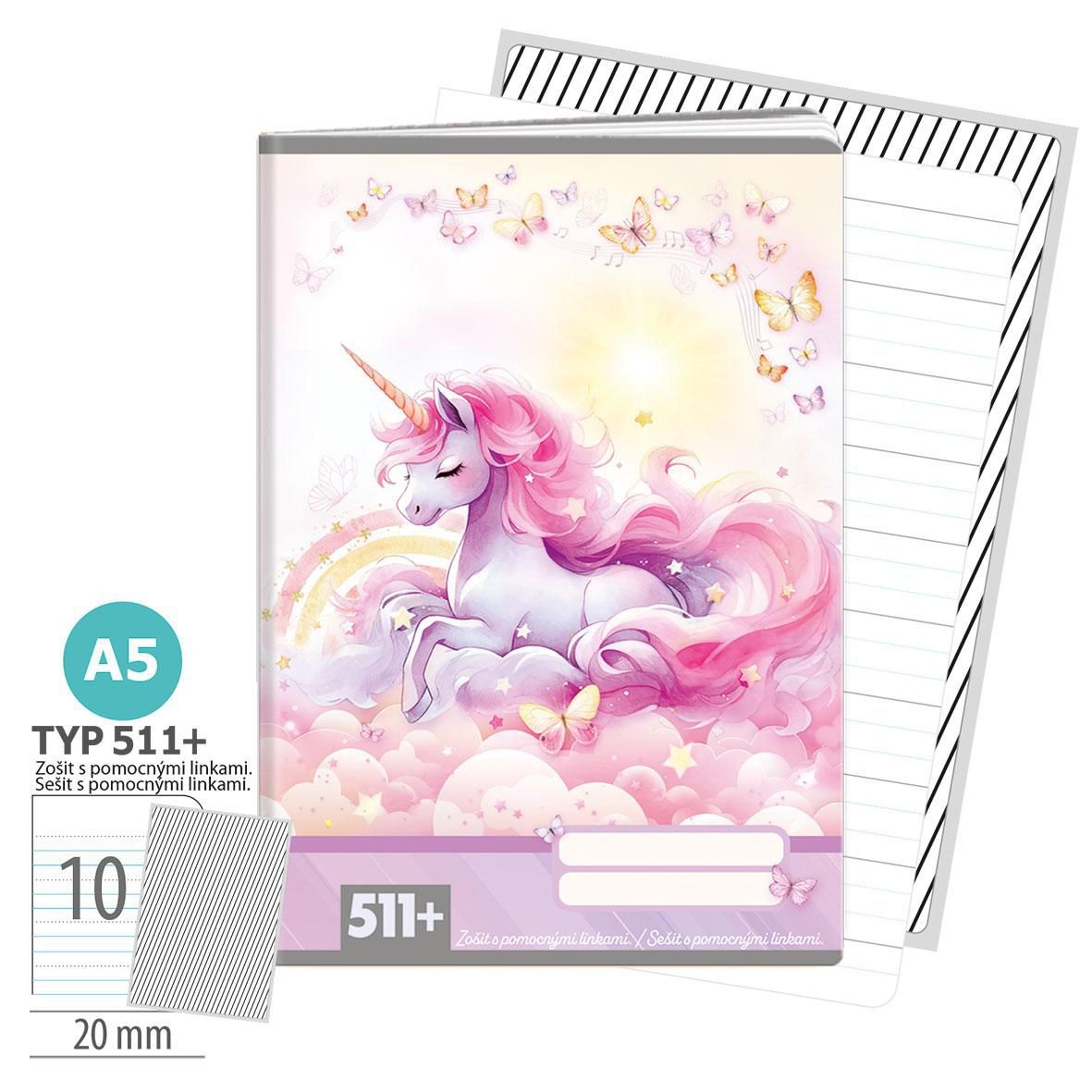 Argus 1586-0427-1 Sešit A5, 10 listů, TYP 511+