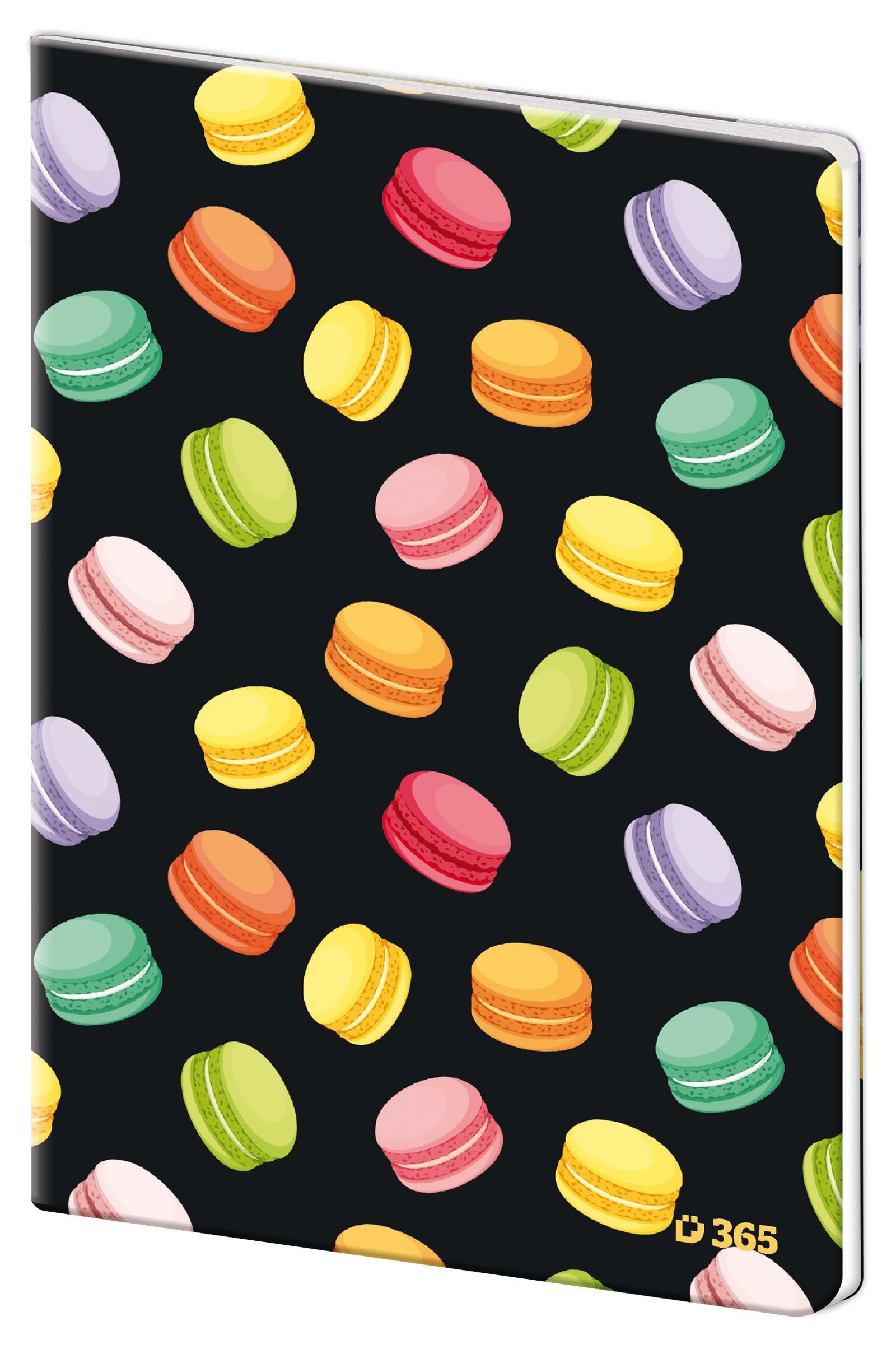 Stil 365 Sešit 544 plastové desky Macarons