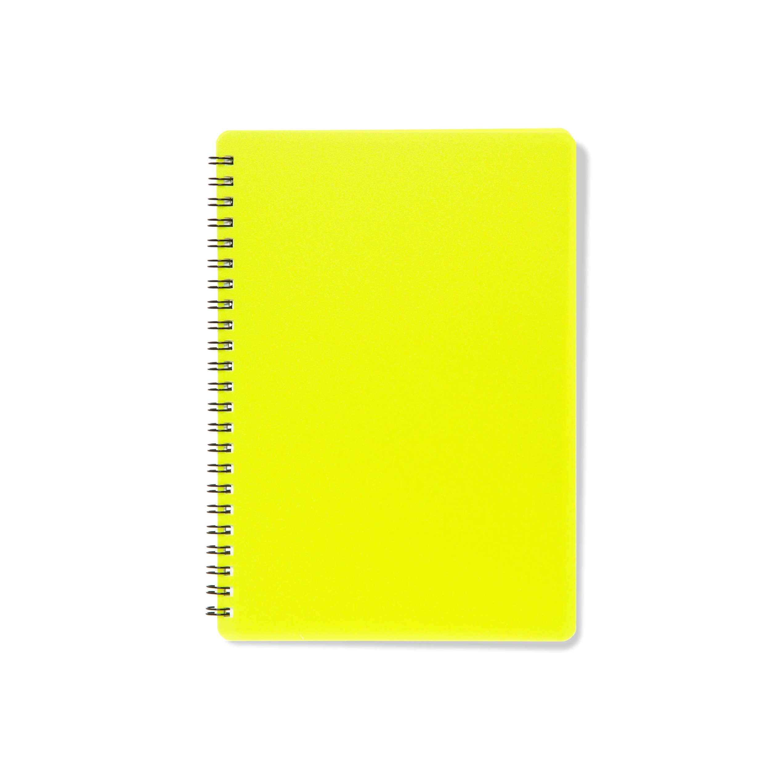 Bobo Plastic blok NEON žlu. A5, linka, 60 l.