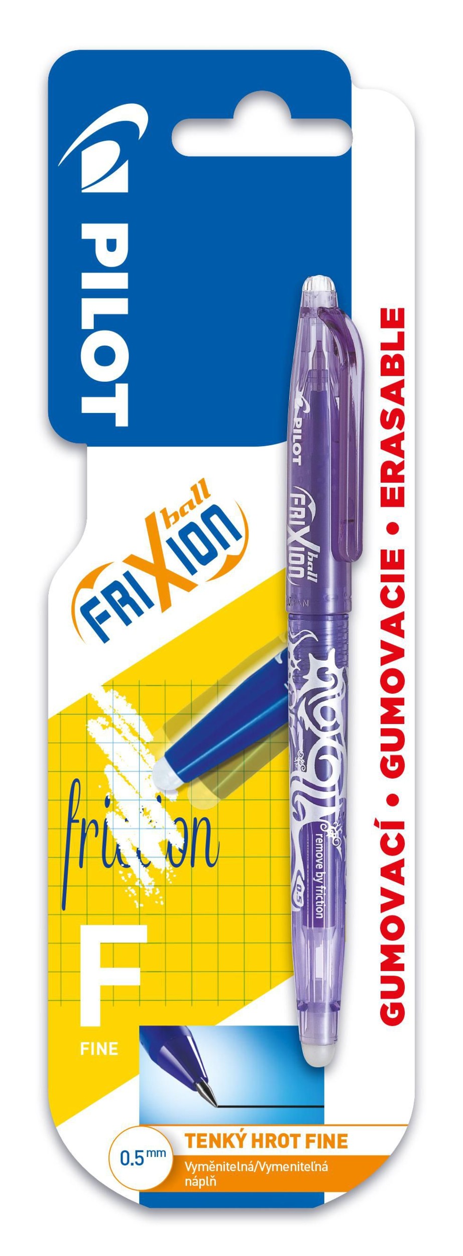 Pilot FriXion Ball F fialová