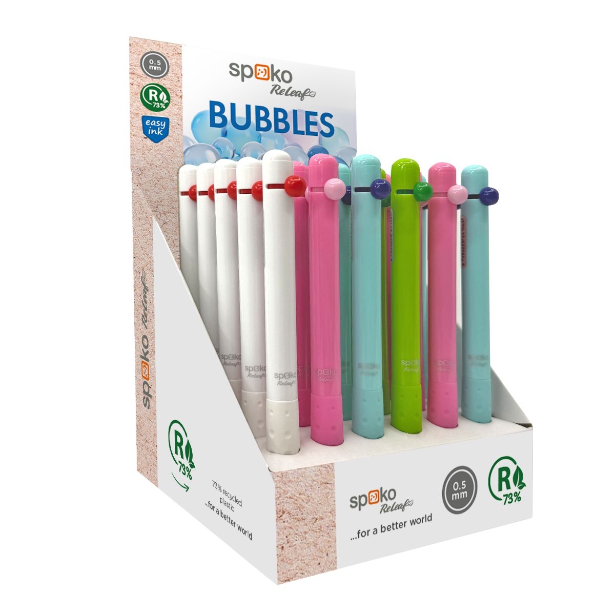 Spoko Kuličkové pero Bubbles, mix barev