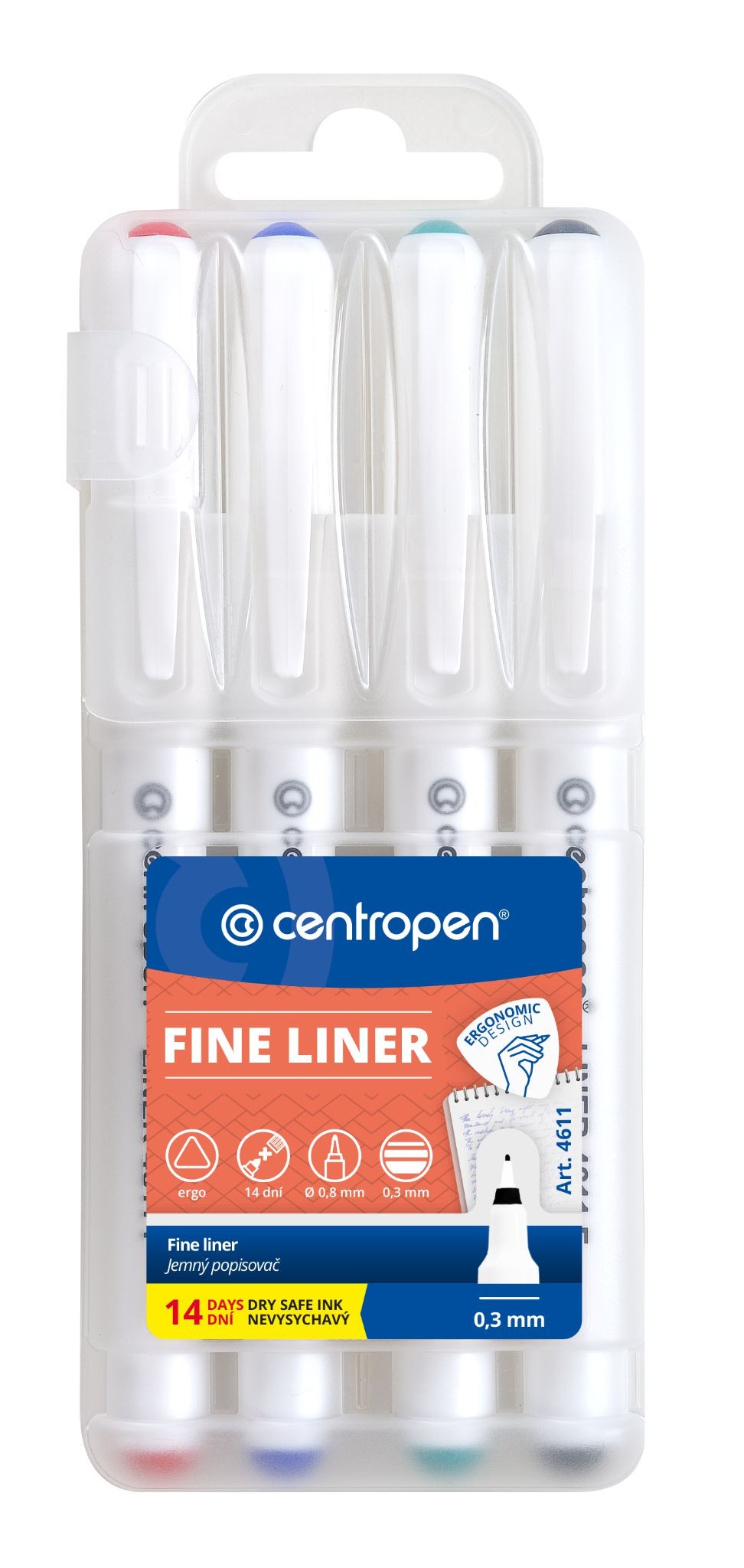 Centropen Liner 4611 4 ks
