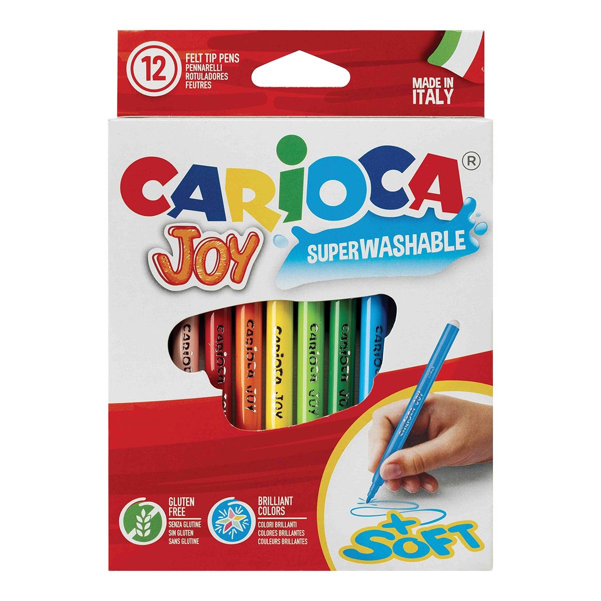 Carioca fixy Joy, 12 ks, mix barev