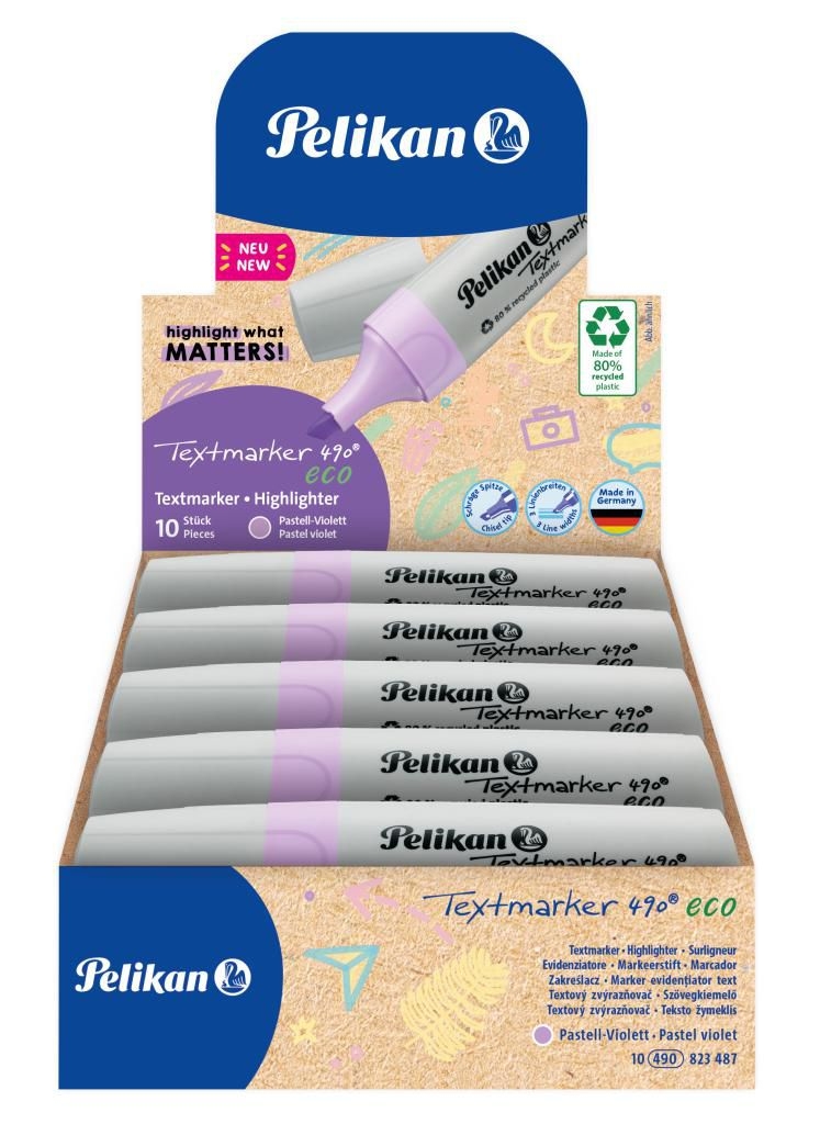 Pelikan Zvýrazňovač 490 eco levandule