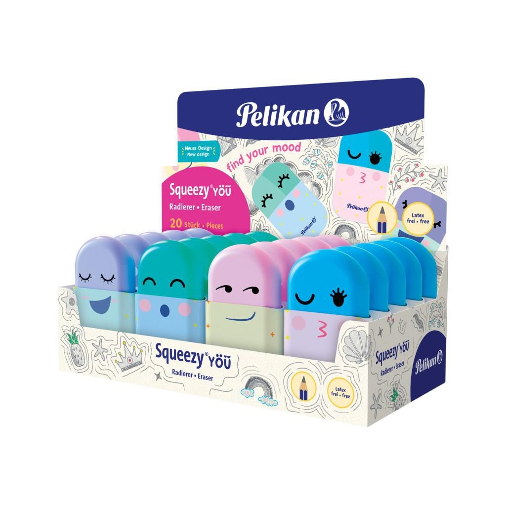 Pelikan Guma na tužku Squeezy, různé barvy