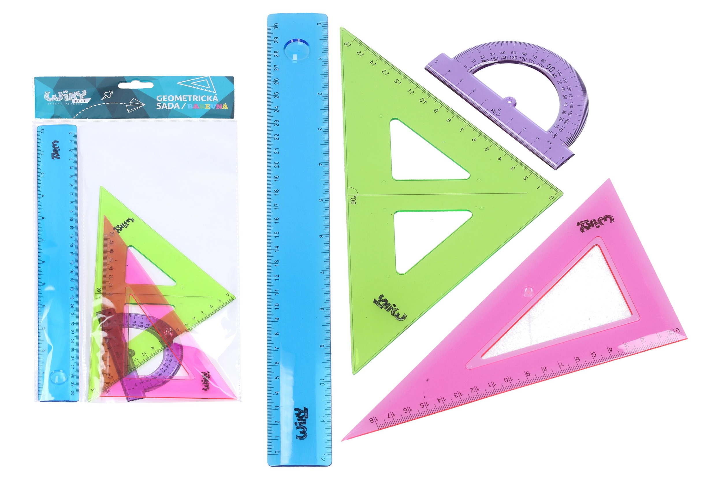 Wiky Geometrická sada barevná