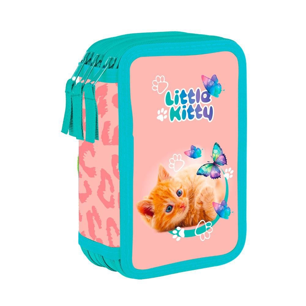 OXYBAG Penál 3 p. prázdný Kočka