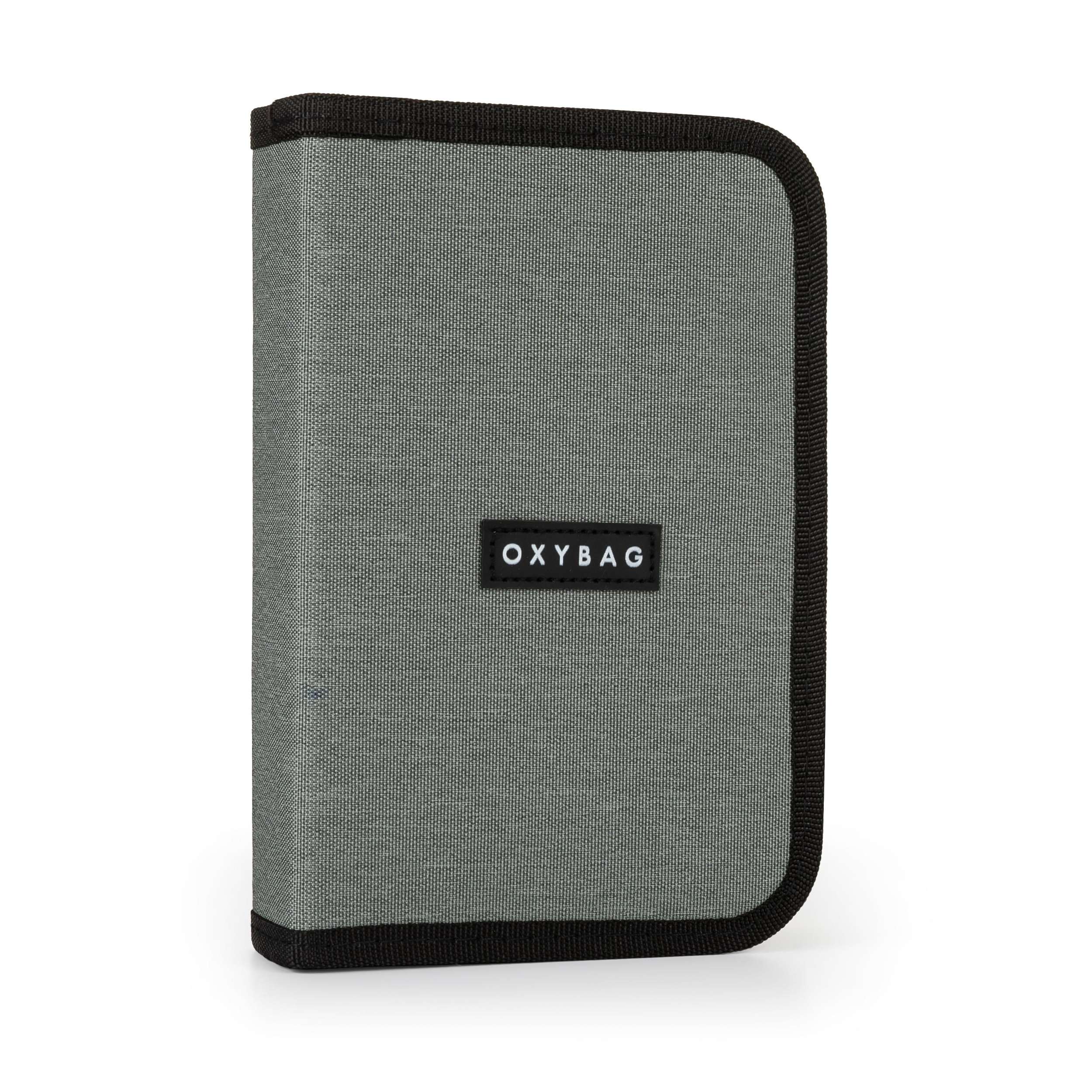 OXYBAG Penál 1 p. 2 ch,  UNICOLOR  green