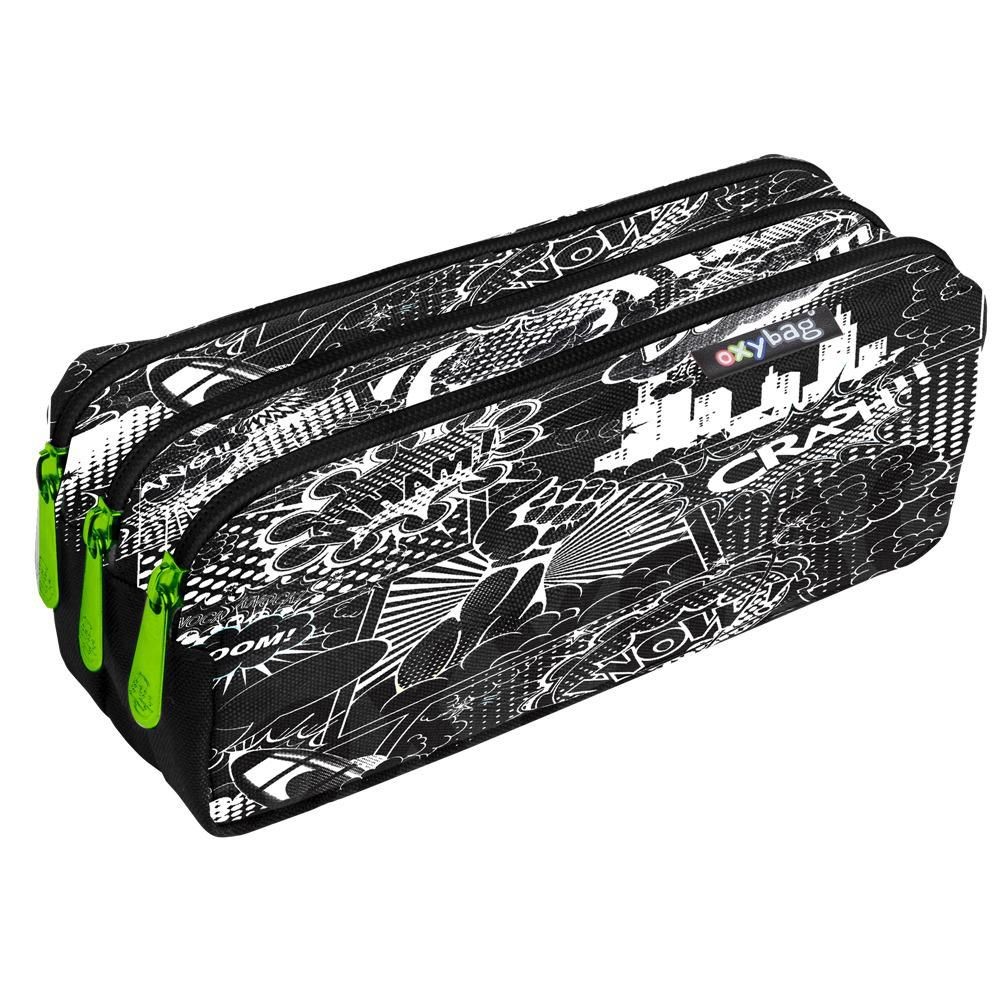 OXYBAG Etue - tři zipy Crash