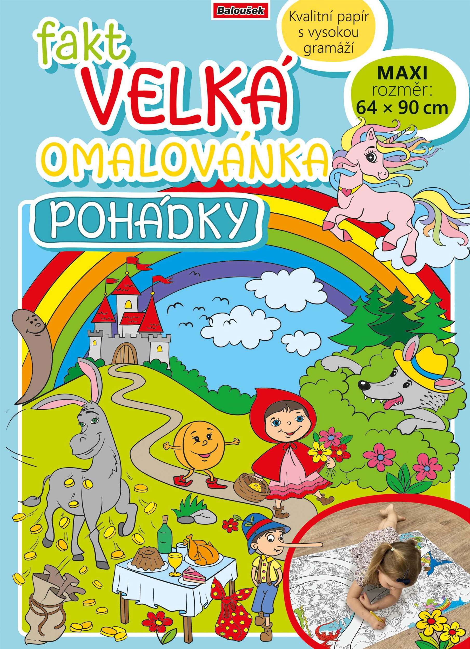Baloušek - Fakt velká omalovánka - Pohádky