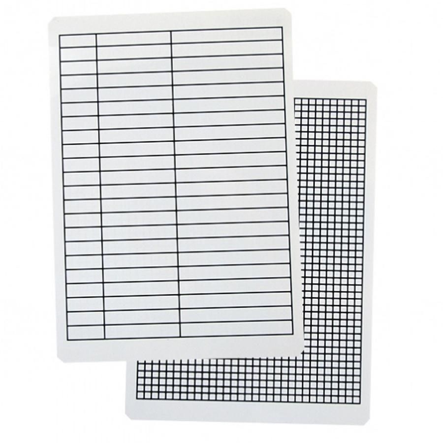 Podložka psací A4-lenoch L+Č  PVC