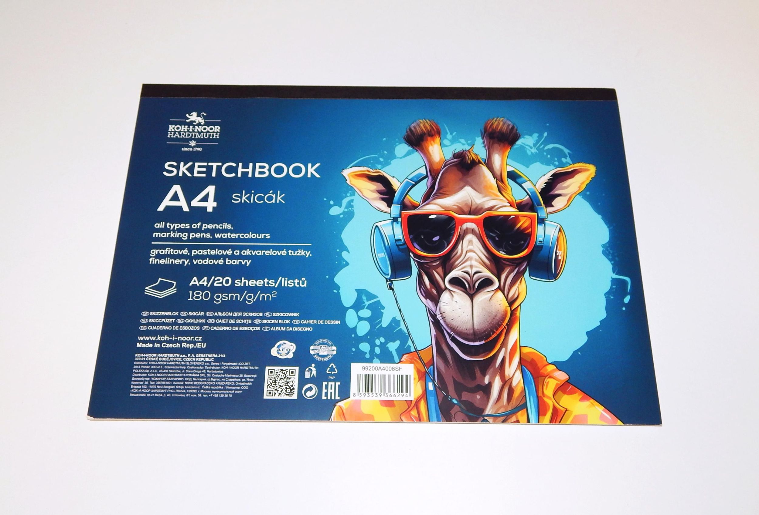 Koh-I-Noor Skicák A4 20 listů 180g