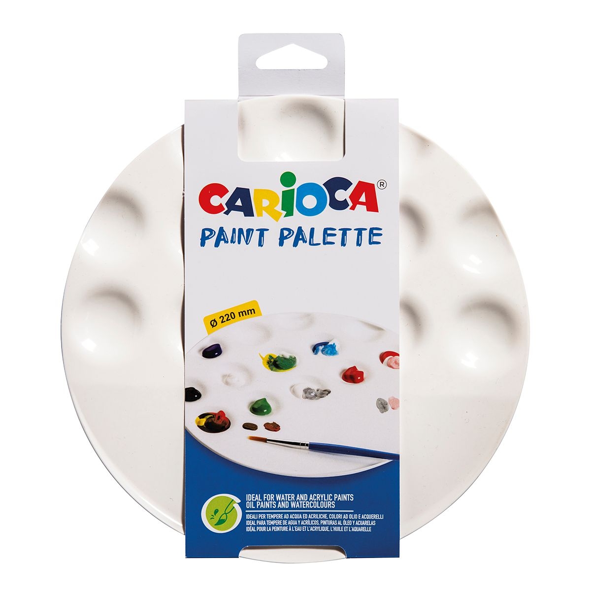 Carioca Malířská paleta na 13 barev