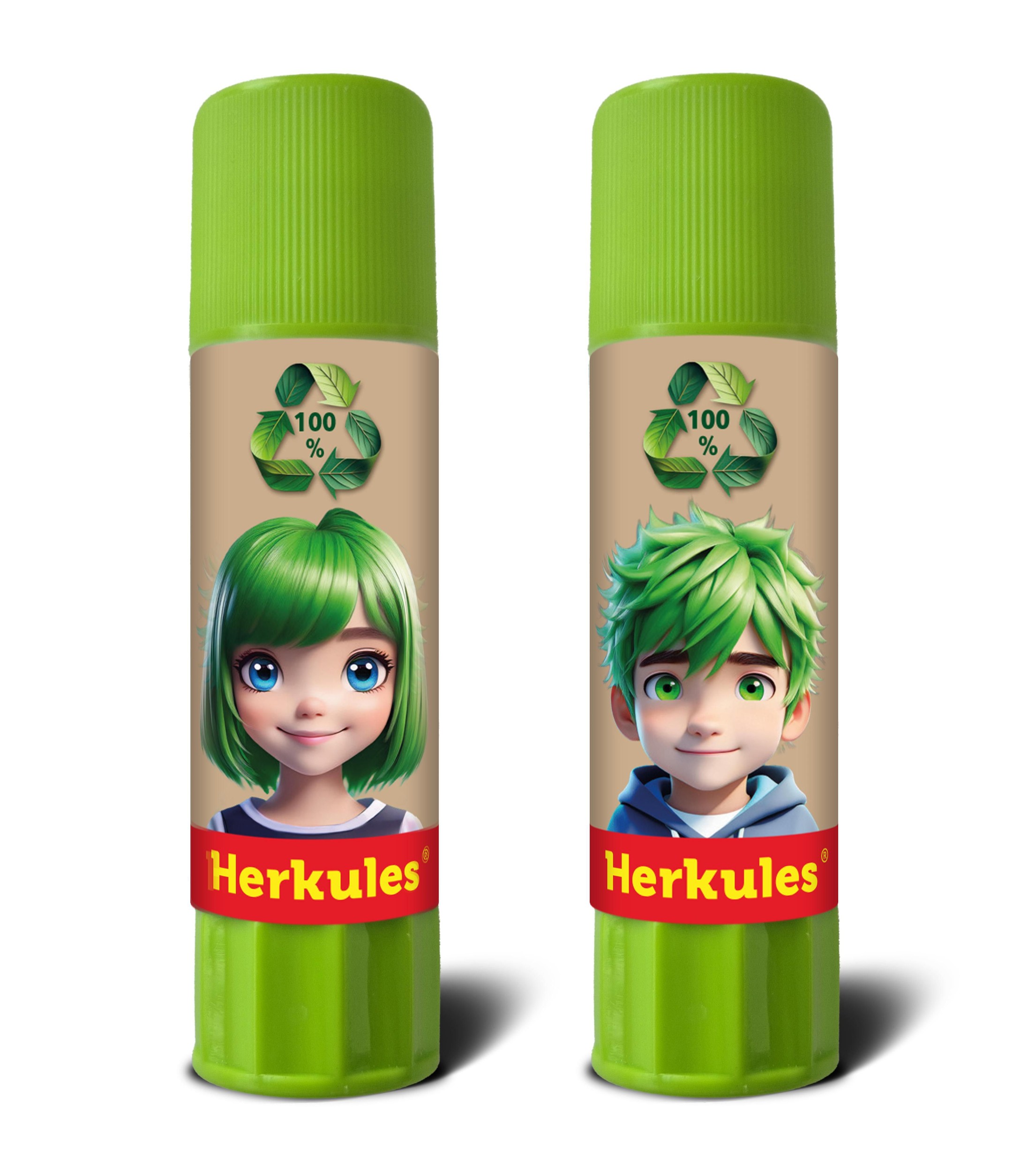 Herkules tyčinka recyklovaná 15 g, různé motivy