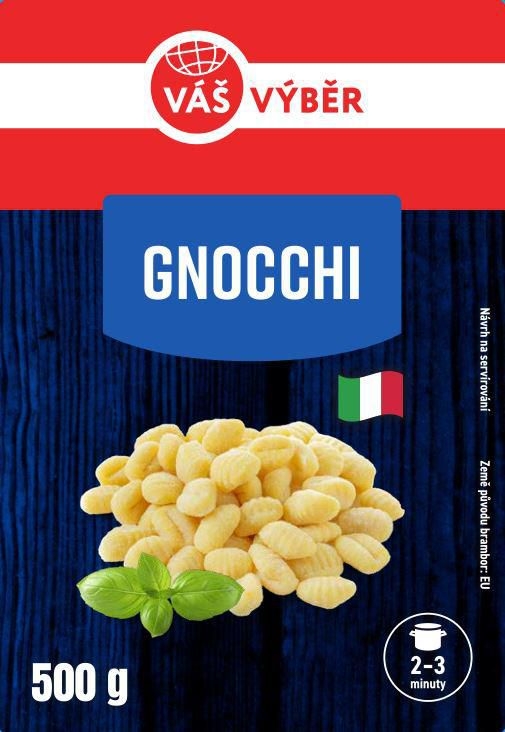 Váš Výběr Gnocchi bramborové 500g