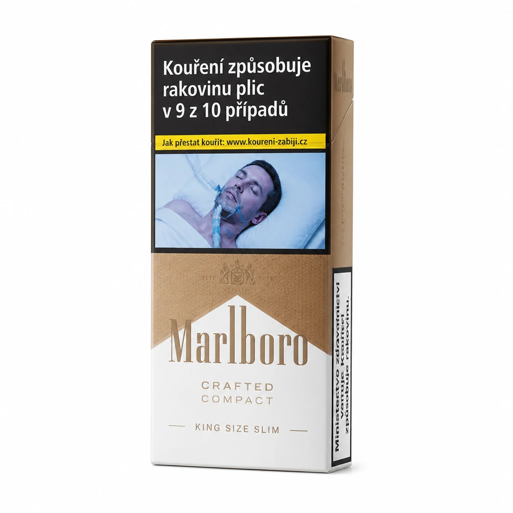 Marlboro Crafted Compact king size slim tvrdé bal. 10 krab. 20 ks kolek U 164 Kč VO cena