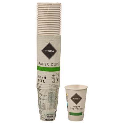 RIOBA Kelímek 300 ml 80 cm papírový 50 ks