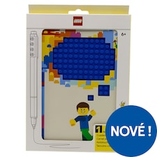 Lego Thoughts recyklovaný zápisník a gelové pero