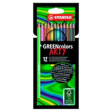 Stabilo Green Colors Arty barevné tužky 12 ks