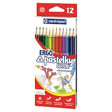 Centropen Ergo pastelky 12 ks