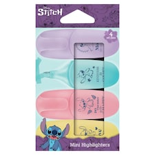 Disney Stitch Mini zvýrazňovače 4 ks