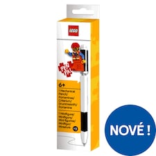 Lego Pen Pal černá mechanická tužka s minifigurkou