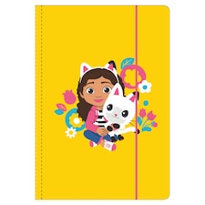 Gabby's Dollhouse desky na dokumenty kartonové s gumou A5