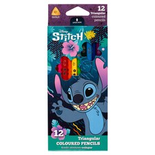 Disney Stitch barevné tužky 12 ks