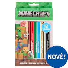 Minecraft Jumbo pastelky 12 ks